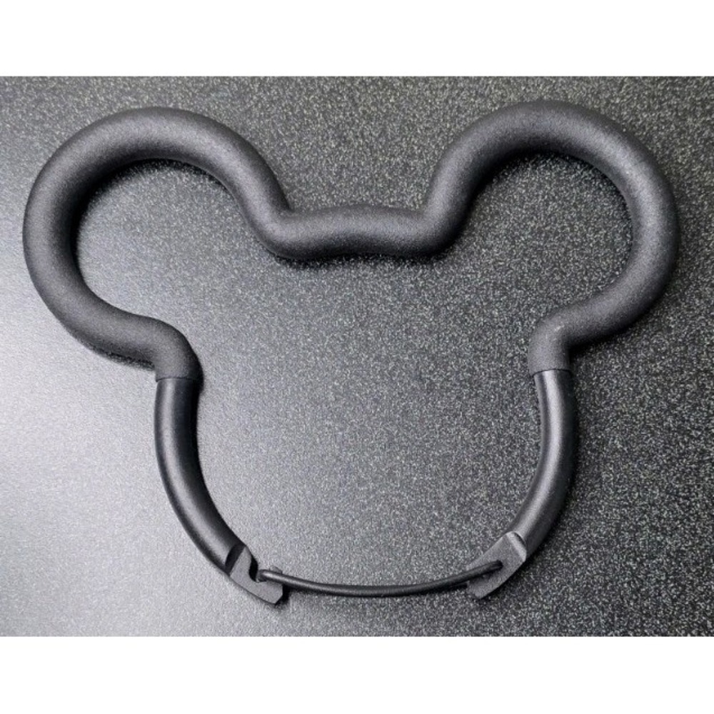 New Petunia Pickle Bottom Disney Mickey Mouse Figural Stroller Hook Black